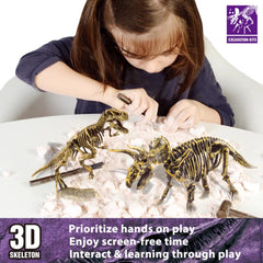 10Leccion dinosaur figurines T-Rex and Triceratops offer imaginative display and play