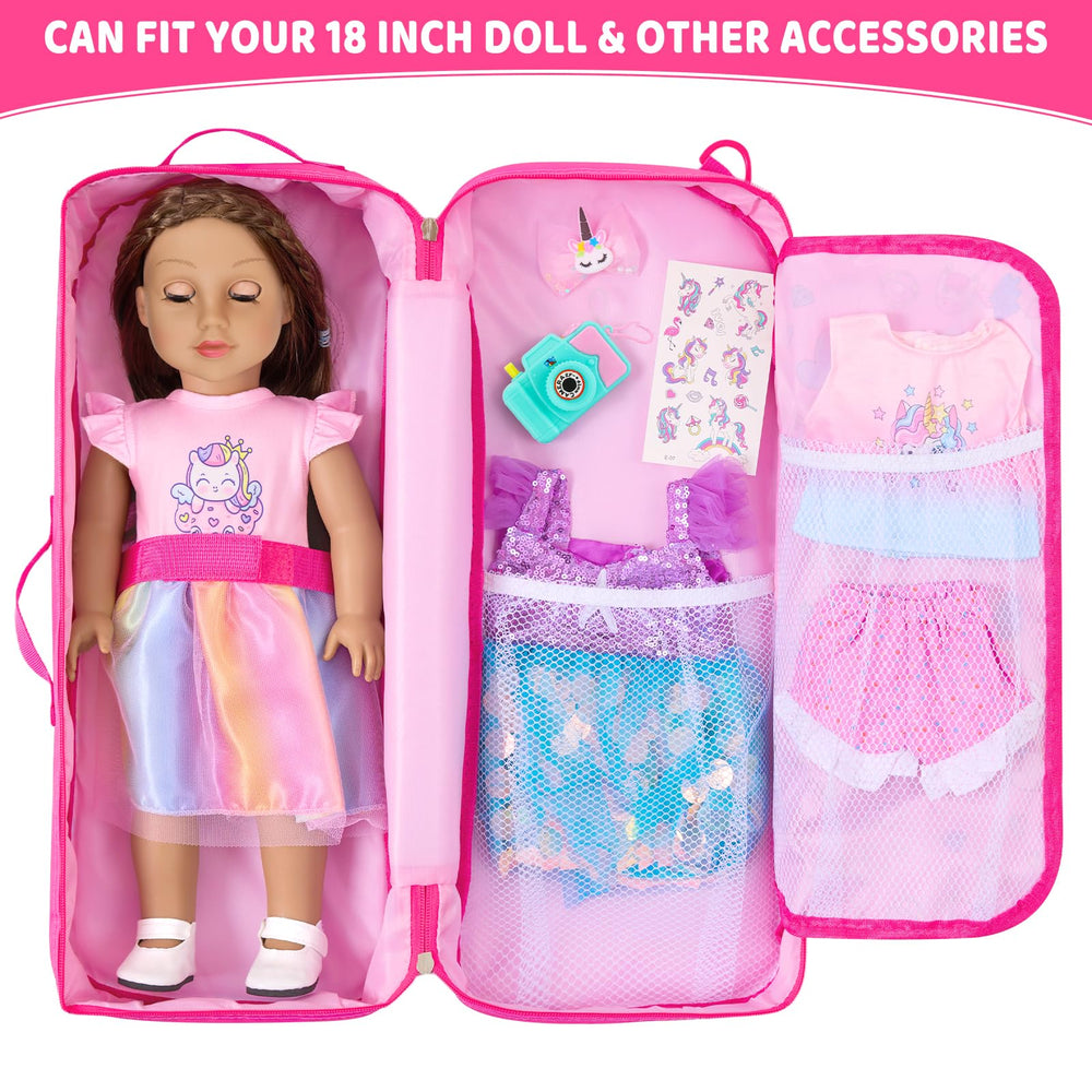 18INDC storage bag with transparent window for easy viewing