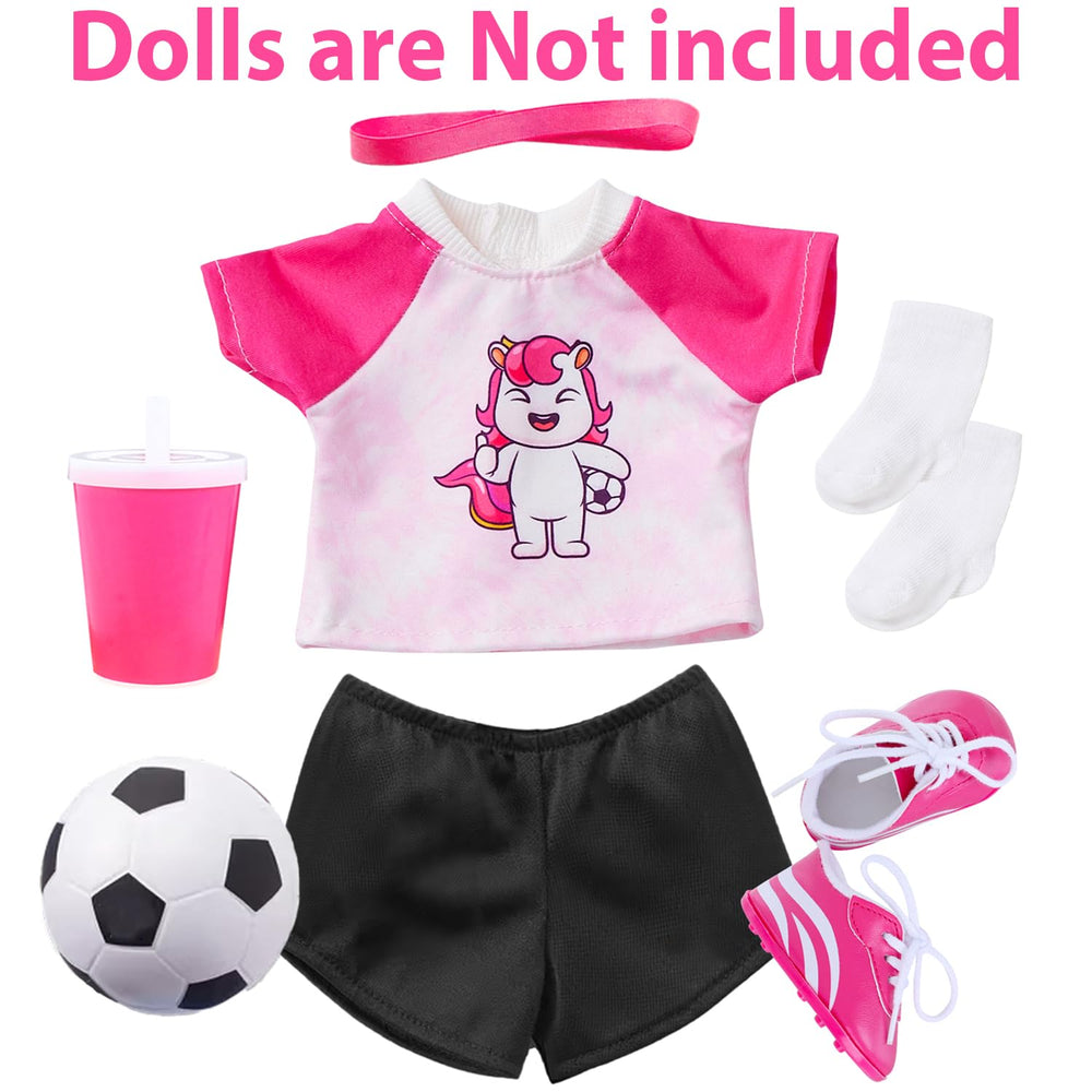 18INDC doll sport jersey offers a realistic team look for pretend games
