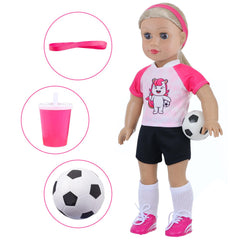 18INDC doll sport sneakers help steady footing on imaginative matches