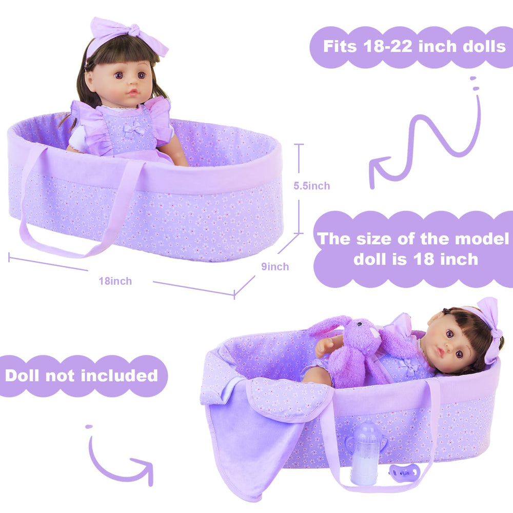 18INDC doll trousers offering versatile outfit options for doll play