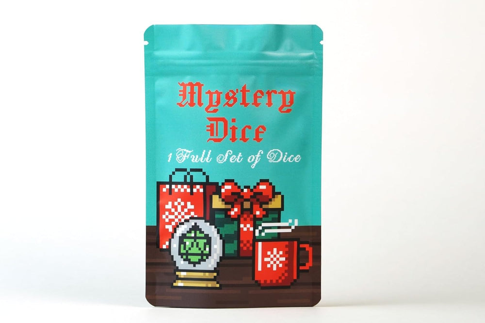 1985 Games Holiday Mystery Dice Bag pattern version is a great gift option