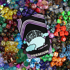 Premium mystery dice make a thoughtful gift for RPG fans