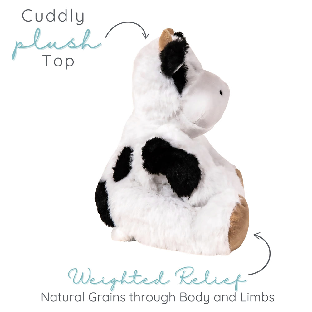 Callie Cow with lavender scent enhances cozy moments.