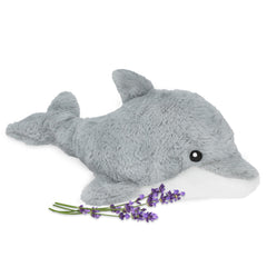 1i4 Group Dolphin microwavable plush offers a cozy warming hug.