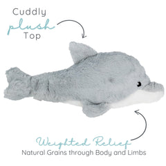 1i4 Group Dolphin soft fabric is cuddly and comforting.