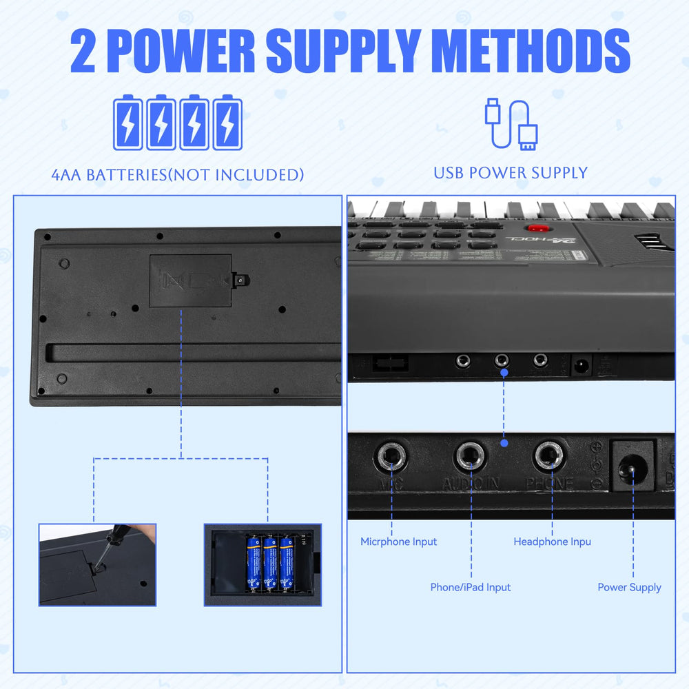 24HOCL child-friendly design encourages safe exploration and early music curiosity