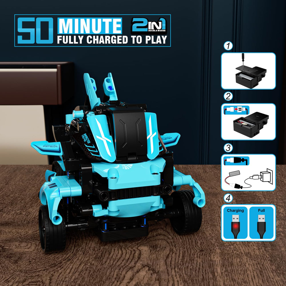 28°C STEM app control interface allows programmable modes for exploration.