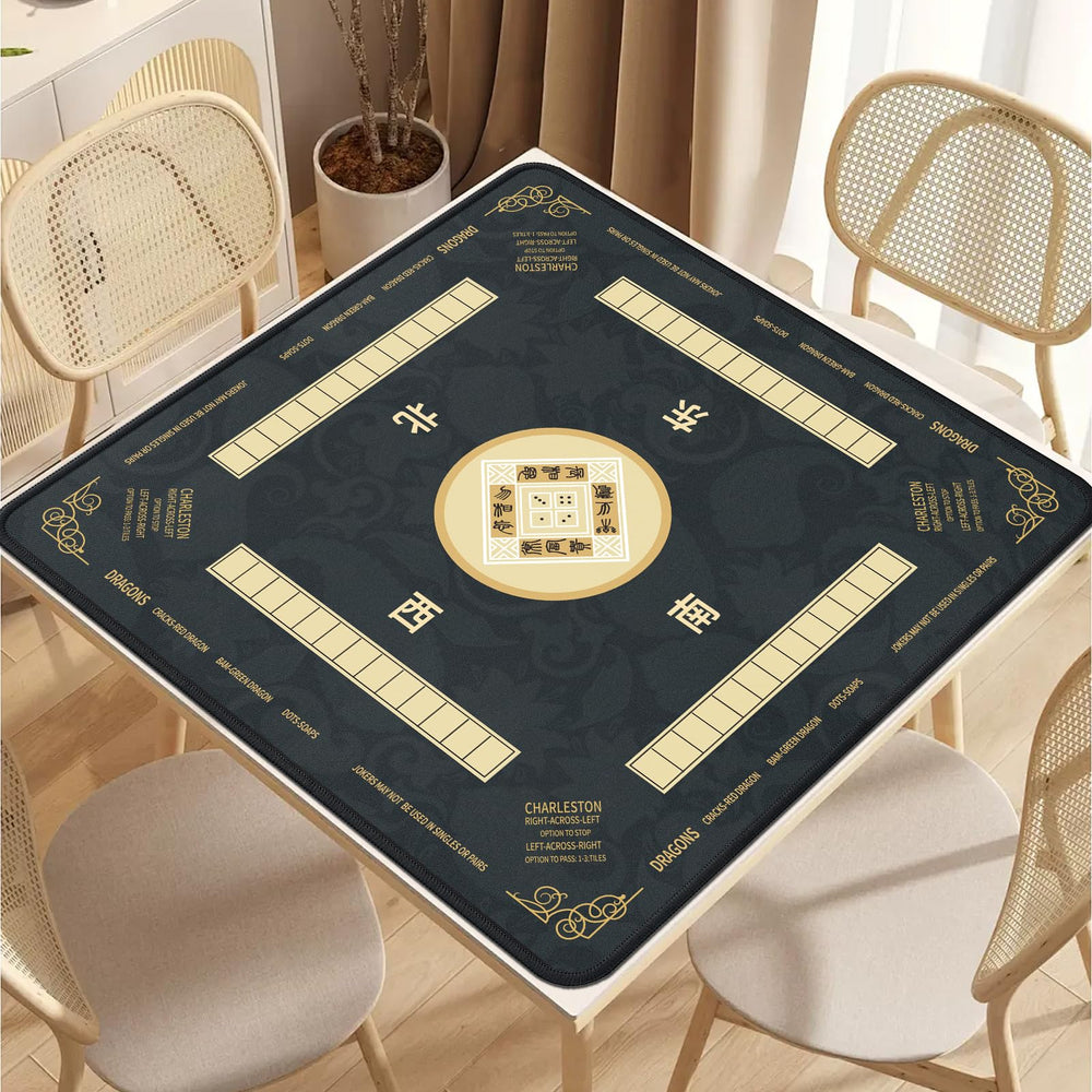 2F22E Mahjong Mat roll-up design for easy storage and transport