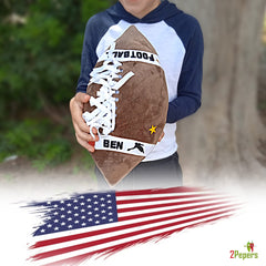 2Pepers American football pillow kit unboxing inspires creative play for kids.