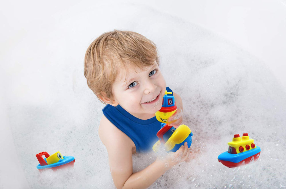 3 Bees & Me durable bath toys endure regular bathtime fun and play.