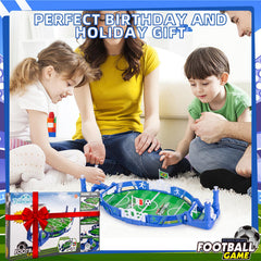 Durable build of 3 otters mini soccer board game designed for family play.