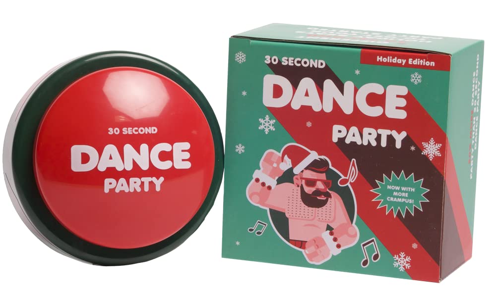 30 Second Dance Party button pocket-size for on-the-go entertainment