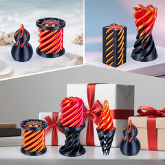 3Dgenius gourd fidget toy provides tactile twists for relaxation on the go