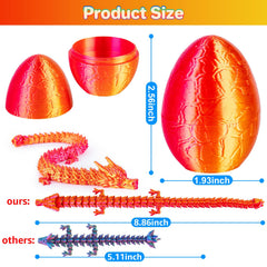 3Dgenius poseable dragon inside egg offers pose variety for storytelling.