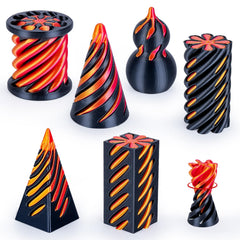 3Dgenius spiral cylinder fidget toy promotes focused work sessions