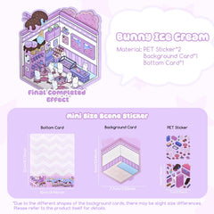 3R TABLET bakery scene stickers brighten planner pages with playful textures