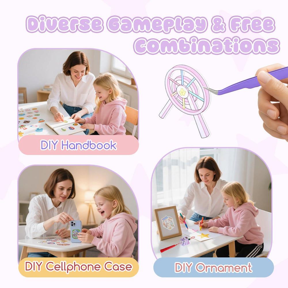 3R TABLET sticker therapy large set provides bold elements for larger, satisfying builds