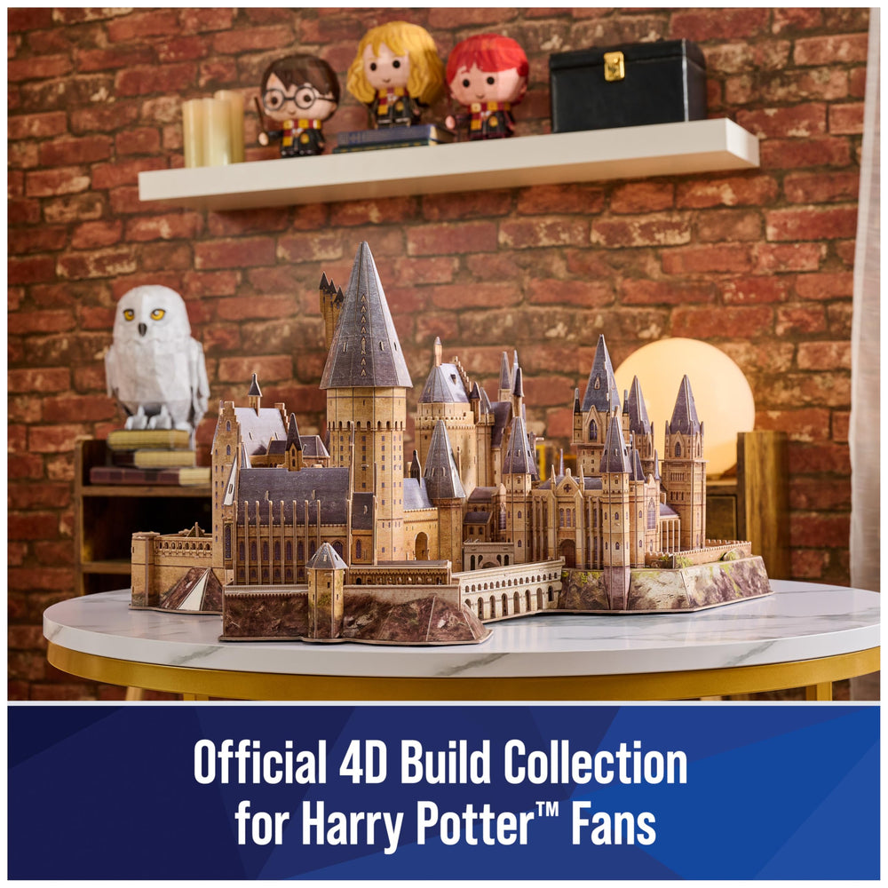 4D Build Hogwarts Castle detailed pieces: durable, authentic parts for a movie-like display