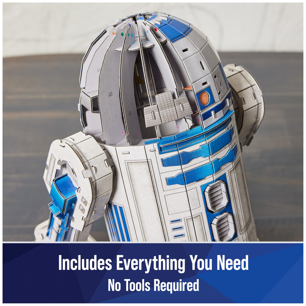4D Build R2-D2 glue and instructions included