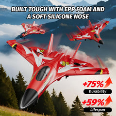 4DRC foam RC plane night lights enhance after-dark visibility and fun