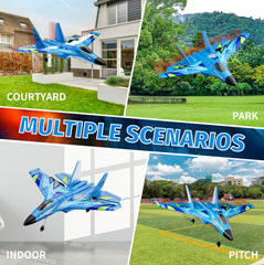 4DRC foam plane with durable foam body and blades