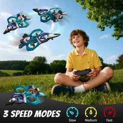 4DRC foam plane in headless mode simplifies navigation for beginners