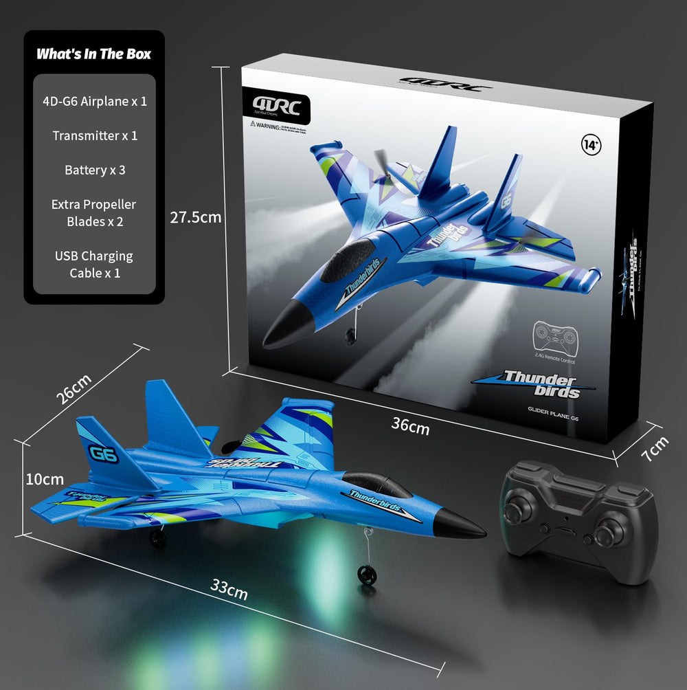 4DRC RC plane gift-ready packaging for birthdays