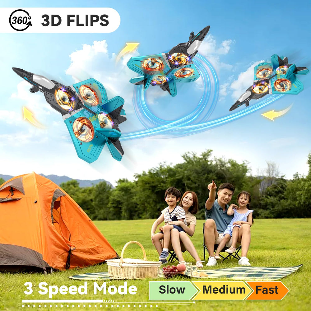 4DRC V17 protective structure helps withstand tumbles during playful flights.