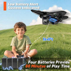 4DRC V32 foam plane midair stunt for home fun and skill building.