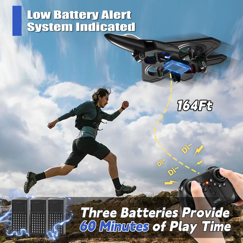 4DRC V32 headless mode and altitude hold simplify flight for new flyers.