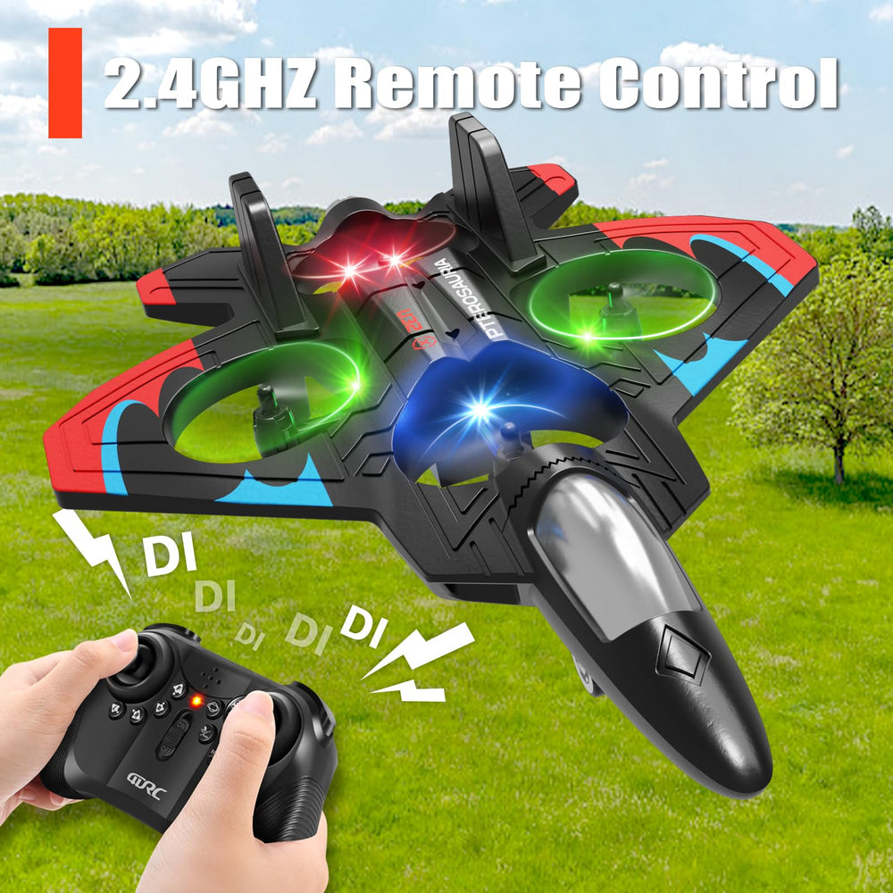4DRC V32 is a family-friendly RC plane for kids and adults alike.