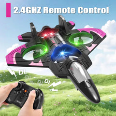 4DRC V32 RC plane one-key takeoff landing simplifies launches.