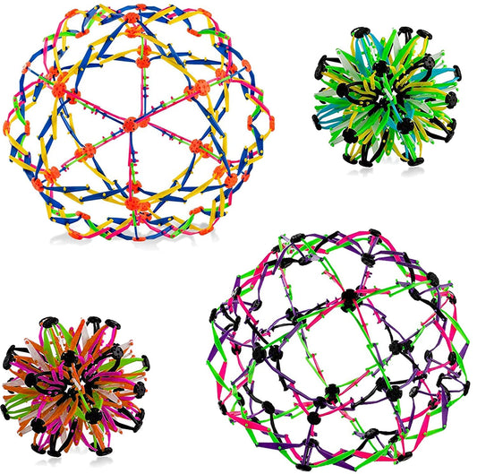 4E's Novelty breathing ball front view promotes calm focus and mindful breathing.
