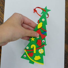 Individually wrapped craft pieces help keep projects tidy and mess-free.