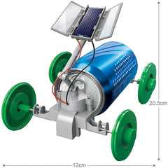 4M Green Science Solar Rover with soda can demonstrates energy transformation