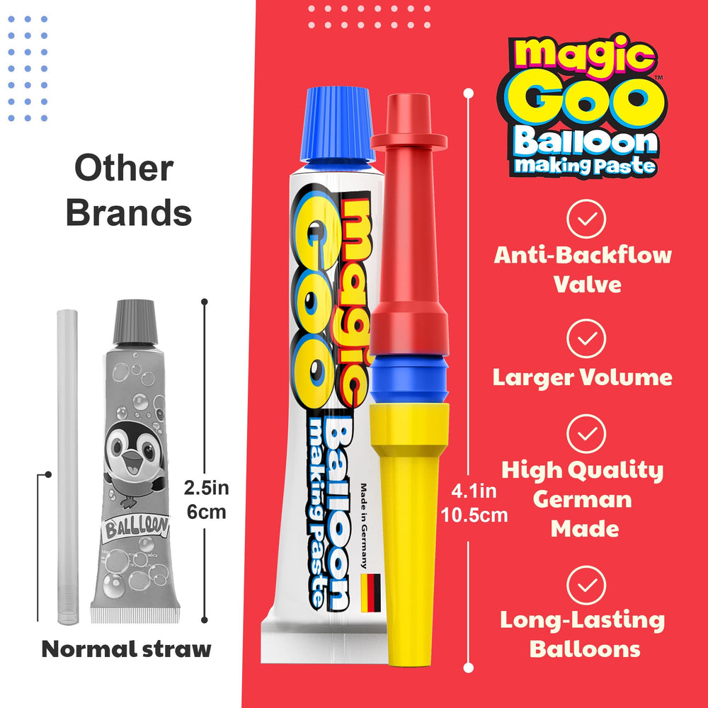 4M Magic Goo kid-safe paste ensures family-friendly bubble play.