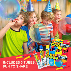 4M Magic Goo straw-blown bubbles provide easy, kid-friendly balloon fun.
