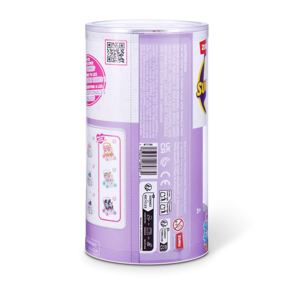 5 Surprise My Mini Baby Series 2 nursery collection display encourages mini-home setup