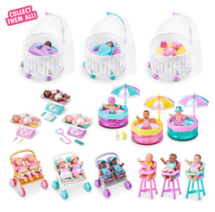 5 Surprise My Mini Baby Series 2 Stroller Outing playset implies on-the-go care