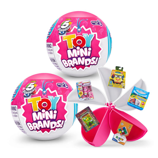 5 Surprise Toy Mini Brands Series 2 capsule unboxing reveals mystery minis for imagination