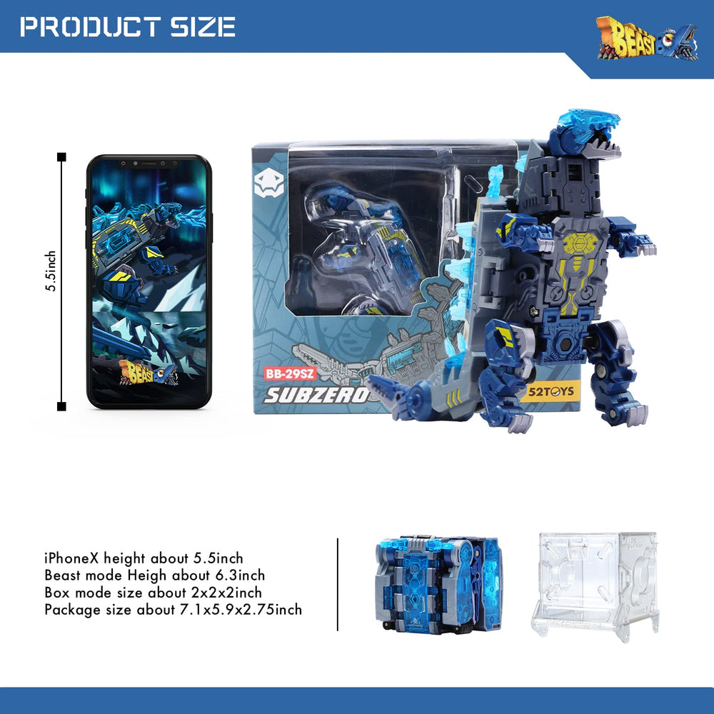 52TOYS BEASTBOX Subzero instruction manual included in the box