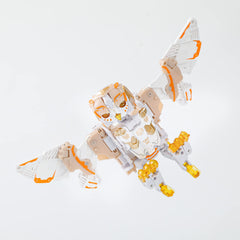 52TOYS BEASTBOX WHITE NOISE cube mode ready for desk display