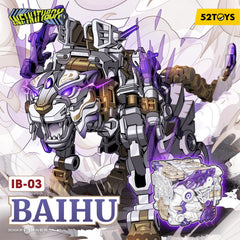 Compact packaging for 52TOYS Infinity Box IB-03 White Tiger