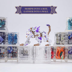Transparent storage box included with 52TOYS Infinity Box IB-03