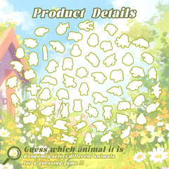 66 Pcs Mini 3D Printed Animal Figurines with flexible joints for fidgeting and storytelling