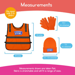 7 Days of Play trash-collector-gloves, soft material for safe dressing.