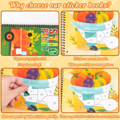 90shine gnome illustration sticker sheet inspires autumn party crafts