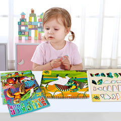 90shine marine sticker paint book cover features bright sea themes for playful learning