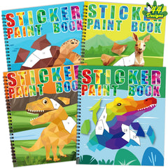 90shine sticker books cover with vibrant designs for imaginative play
